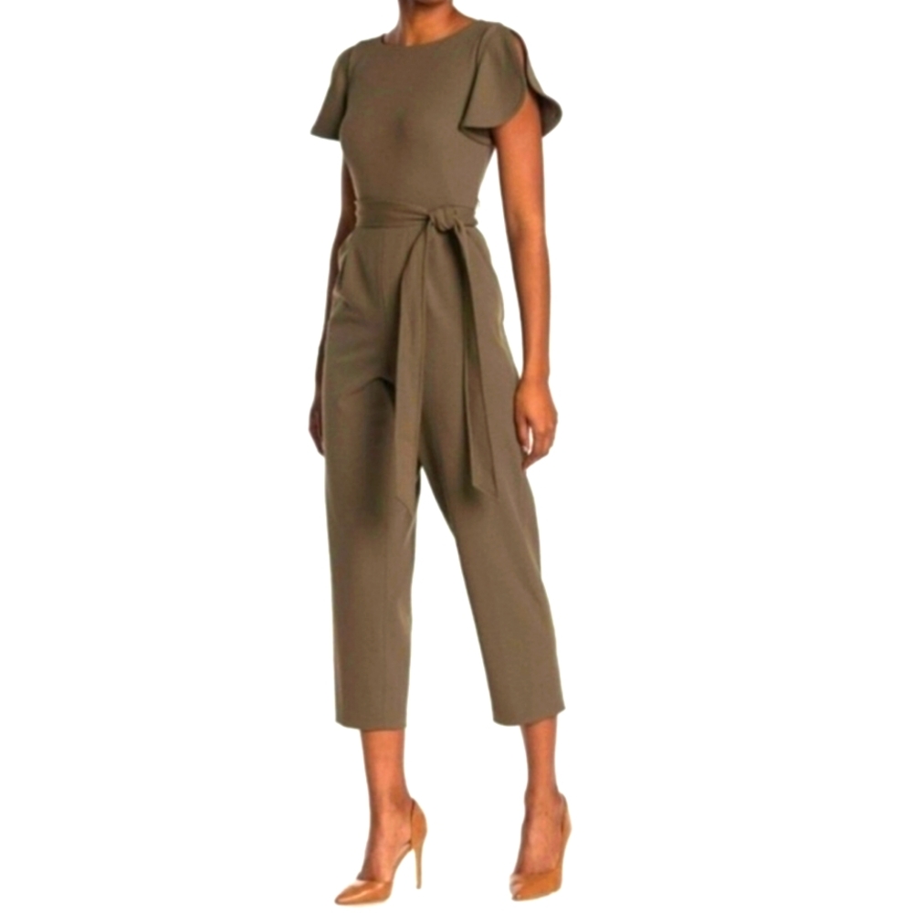 Calvin Klein Olive Green Jump Suit Size 2
